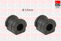 FAI AutoParts SS7500K - Lado de montaje: Eje delantero, izquierda<br>Lado de montaje: Eje delantero, derecha<br>Número de piezas necesarias: 1<br>Material: Caucho<br>Diámetro interior [mm]: 17<br>