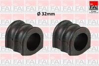 FAI AutoParts SS7959K - Longitud [mm]: 49<br>Ancho [mm]: 56<br>Espesor [mm]: 51<br>Diámetro interior [mm]: 32<br>Material: Caucho<br>Lado de montaje: Eje delantero<br>Peso [kg]: 0,070<br>