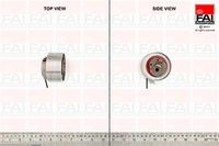 FAI AutoParts T1019 - Polea tensora, correa dentada