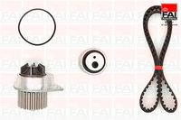 FAI AutoParts TBK096084 - Bomba de agua + kit correa distribución