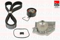 FAI AutoParts TBK1552743 - Bomba de agua + kit correa distribución