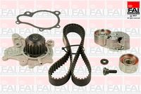 FAI AutoParts TBK2256528 - Bomba de agua + kit correa distribución