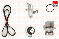 FAI AutoParts TBK3856128 - Bomba de agua + kit correa distribución