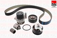 FAI AutoParts TBK4866307 - Bomba de agua + kit correa distribución