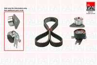 FAI AutoParts TBK521 - Juego de correas dentadas