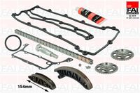 FAI AutoParts TCK227L - Código de motor: OM 651.924<br>nº de motor hasta: 30953266<br>fecha de producción hasta: 30.12.2011<br>para OE N°: A6510520000<br>para OE N°: A6510520016<br>Lado de montaje: arriba<br>para artículo nr.: RC1902S<br>Artículo complementario/Información complementaria: con ruedas dentadas<br>Artículo complementario/Información complementaria: con juntas<br>Número de eslabones: 96<br>Modelo cadena: Símplex<br>Modelo cadena: Cadena de pasadores<br>