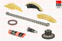 FAI AutoParts TCK179 - Número cadenas: 3<br>Número de eslabones: 170<br>Modelo cadena: cadena cerrada<br>Peso [kg]: 2,585<br>Número de eslabones: 96<br>Número de eslabones: 60<br>Artículo complementario/Información complementaria: con ruedas dentadas<br>