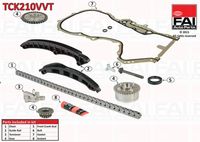 FAI AutoParts TCK210VVT - Juego de cadena de distribución