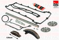 FAI AutoParts TCK227 - Número cadenas: 1<br>Número de eslabones: 96<br>Modelo cadena: Símplex<br>Peso [kg]: 1,668<br>Artículo complementario/Información complementaria: con ruedas dentadas<br>