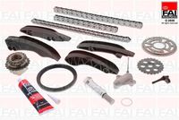 FAI AutoParts TCK333 - Número cadenas: 2<br>Número de eslabones: 86<br>Modelo cadena: Símplex<br>Peso [kg]: 1,529<br>Número de eslabones: 68<br>Artículo complementario/Información complementaria: con ruedas dentadas<br>