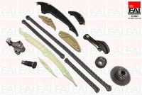 FAI AutoParts TCK342NG - Código de motor: CYRB<br>para OE N°: 06H109469AQ<br>para OE N°: 06K109469M<br>para OE N°: 06K109469N<br>para OE N°: 06K109507F<br>Lado de montaje: arriba<br>Lado de montaje: debajo<br>Artículo complementario/Información complementaria: con ruedas dentadas<br>Artículo complementario/Información complementaria: con juntas<br>Número de eslabones: 170<br>Número de eslabones: 60<br>Número de eslabones: 96<br>