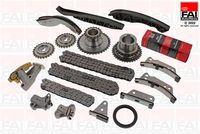 FAI AutoParts TCK442 - Número cadenas: 3<br>Número de eslabones: 80<br>Modelo cadena: cadena cerrada<br>Peso [kg]: 2,985<br>Número de eslabones: 90<br>Número de eslabones: 98<br>Artículo complementario/Información complementaria: con rueda dentada cigüeñal<br>