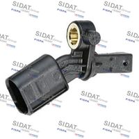 SIDAT 84557 - Lado de montaje: Eje delantero, izquierda<br>Artículo complementario / información complementaria 2: sin cable<br>Tipo de sensor: Hall<br>para artículo nr.: 84.555A2<br>Calidad: OE EQUIVALENT<br>