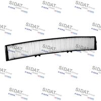 SIDAT 038 - Tipo de filtro: Filtro de carbón activado<br>Altura [mm]: 24<br>Longitud [mm]: 669<br>Ancho [mm]: 104<br>