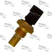 SIDAT 82496 - Número de enchufes de contacto: 2<br>Forma del enchufe: oval<br>Color de conector: negro<br>Medida de rosca: M 14x1,5<br>Tipo de sensor: NTC<br>Ancho de llave: 19<br>para OE N°: 005 153 23 28<br>