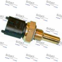 SIDAT 82550 - Color de conector: negro<br>Forma del enchufe: oval<br>Diám. carcasa [mm]: 9<br>Profundidad de montaje [mm]: 23<br>Número de enchufes de contacto: 2<br>Tipo de sensor: NTC<br>Tipo de montaje: con clips<br>para artículo nr.: 82.483A2<br>Diámetro exterior [mm]: 18<br>Forma: En L<br>Calidad: OE EQUIVALENT<br>