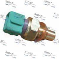 SIDAT 82596 - Color de conector: azul claro<br>Forma del enchufe: rectangular<br>Número de enchufes de contacto: 2<br>Tipo de sensor: NTC<br>Ancho de llave: 19 mm<br>Rosca exterior [mm]: M 12x1,5<br>Calidad: OE EQUIVALENT<br>