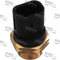 SIDAT 82782 - Color de conector: negro<br>Forma del enchufe: oval<br>Número de enchufes de contacto: 2<br>Ancho de llave: 29 mm<br>Medida de rosca: M22x1,5 mm<br>para OE N°: 1341017<br>para OE N°: 90277288<br>Temperatura de cierre [°C]: 105<br>Temperatura de abertura [°C]: 100<br>Calidad: GENUINE<br>