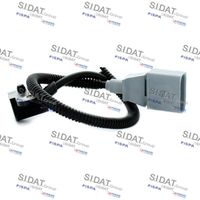 SIDAT 83411 - Código de motor: BJK<br>Código de motor: CEBB<br>Longitud de cable [mm]: 270<br>Tipo de sensor: Hall<br>Número de enchufes de contacto: 3<br>Forma del enchufe: en forma de d<br>Color de conector: gris<br>para número de OPR: 7566<br>