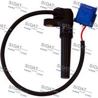 SIDAT 83422 - Longitud de cable [mm]: 370<br>Tipo de sensor: inductivo<br>Profundidad de montaje [mm]: 77,5<br>Modelo de conector: Conector plano<br>Color: azul<br>para OE N°: 2529.80<br>para OE N°: 77 00 116 378<br>