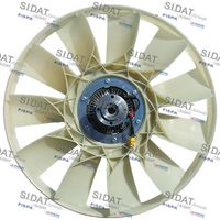 NISSENS 86257 - Embrague, ventilador del radiador