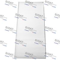 SIDAT 300 - Tipo de filtro: Filtro de carbón activado<br>Altura [mm]: 48<br>Longitud [mm]: 377<br>Ancho [mm]: 176<br>