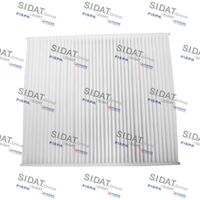 SIDAT MBX352 - Tipo de filtro: Filtro de carbón activado<br>Tipo de filtro: con efecto bactericida<br>Tipo de filtro: Filtro partículas finas (PM 2.5)<br>Tipo de filtro: con efecto fungicida<br>Tipo de filtro: con efecto antialérgico<br>Altura [mm]: 20<br>Ancho [mm]: 190<br>Longitud [mm]: 240<br>Calidad: GENUINE<br>