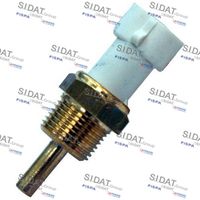 SIDAT 82462 - Número de enchufes de contacto: 2<br>Forma del enchufe: oval<br>Color de conector: blanco<br>Medida de rosca: 3/8" BSPT<br>Tipo de sensor: NTC<br>Ancho de llave: 19 mm<br>para OE N°: 4803542<br>