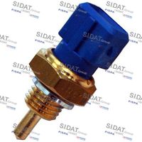 SIDAT 82464 - Número de enchufes de contacto: 2<br>Forma del enchufe: rectangular<br>Color de conector: azul<br>Medida de rosca: M12x1,5<br>Tipo de sensor: NTC<br>Ancho de llave: 21<br>para OE N°: 82 00 702 968<br>