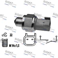 SIDAT 3234253 - Forma del enchufe: rectangular<br>Número de enchufes de contacto: 2<br>Ancho de llave: 22<br>Medida de rosca: M16X1<br>para OE N°: 1444282<br>Calidad: GENUINE<br>