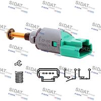 SIDAT 5140085 - Interruptor luces freno