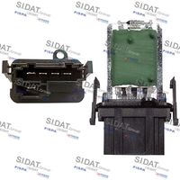 SIDAT 109059 - Equipamiento de vehículo: para vehículos con/sin climatización<br>Tensión [V]: 12<br>Resistencia [Ohm]: 0,40<br>Resistencia [Ohm]: 0,80<br>Resistencia [Ohm]: 1,70<br>Versión: .0<br>para fabricante volante: SEAT<br>para fabricante volante: VW<br>