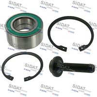 SIDAT 460061 - Lado de montaje: Eje delantero<br>Diámetro exterior [mm]: 75<br>Diámetro interior [mm]: 39<br>Diámetro interior [mm]: 41<br>Ancho [mm]: 37<br>para OE N°: 8D0598625A<br>Calidad: OE EQUIVALENT<br>