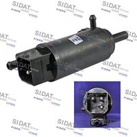 SIDAT 55185 - Tensión [V]: 24<br>Lado de montaje: delante<br>Vehículo con dirección a la izquierda / derecha: para dirección izquierda/derecha<br>Versión: .1<br>para fabricante volante: VOLVO<br>