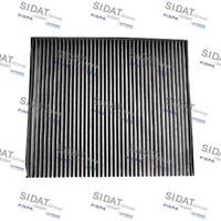 SIDAT 663 - Tipo de filtro: Filtro antipolen<br>Tipo de filtro: Filtro de partículas<br>Altura [mm]: 18<br>Ancho [mm]: 177<br>Longitud [mm]: 202<br>Calidad: GENUINE<br>