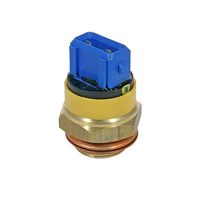 SIDAT 82770 - Color de conector: azul<br>Marca color: blanco<br>Forma del enchufe: rectangular<br>Número de enchufes de contacto: 2<br>Ancho de llave: 29 mm<br>Medida de rosca: M22x1,5 mm<br>para OE N°: 35331 86CB0<br>para OE N°: 96 009 503<br>Temperatura de cierre [°C]: 95<br>Temperatura de abertura [°C]: 85<br>Calidad: OE EQUIVALENT<br>