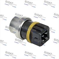 SIDAT 82701 - Color de conector: negro<br>Forma del enchufe: rectangular<br>Número de enchufes de contacto: 2<br>Tipo de sensor: NTC<br>para OE N°: 251 919 501 D<br>Diámetro exterior [mm]: 25,5<br>Diámetro interior [mm]: 20<br>Calidad: OE EQUIVALENT<br>