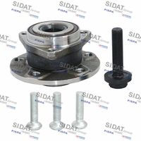 SIDAT 460223 - Lado de montaje: Eje trasero<br>Lado de montaje: Eje delantero<br>Artículo complementario / información complementaria 2: con sensor ABS incorporado<br>Diámetro exterior [mm]: 136,5<br>Llanta, nº de taladros: 5<br>para OE N°: 1T0498621<br>Calidad: OE EQUIVALENT<br>