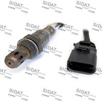 SIDAT 90447A2 - Sonda lambda: térmico<br>Color de conector: negro<br>Forma del enchufe: en forma de d<br>Número de conductores: 4<br>Longitud de cable [mm]: 640<br>para OE N°: 04E 906 262 A<br>Calidad: GENUINE<br>