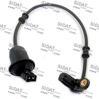 SIDAT 841156 - Lado de montaje: Eje trasero izquierda<br>Número de enchufes de contacto: 2<br>Tipo de sensor: Sensor activo<br>Longitud de cable [mm]: 427<br>Dinámica de frenado / conducción: para vehículos con ESP<br>Ref. artículo dinámica frenado/marcha: no para ASR<br>Calidad: OE EQUIVALENT<br>