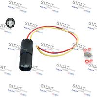 SIDAT 405105 - Material aislamiento tubería: Silicona<br>Cantidad líneas: 2<br>Forma del enchufe: redondo<br>Lado de montaje: Compartimento del motor<br>Sección cable [mm²]: 0,50<br>Número de conductores: 2<br>Longitud de cable [mm]: 150<br>Longitud de cable [mm]: 200<br>Material: CuSn (cobre.estaño)<br>Calidad: GENUINE<br>Referencia artículo par: 83.047<br>Referencia artículo par: 83.055<br>Referencia artículo par: 83.105<br>Referencia artículo par: 83.367<br>Referencia artículo par: 83.415<br>Referencia artículo par: 83.416<br>Referencia artículo par: 83.488<br>Referencia artículo par: 83.047A2<br>Referencia artículo par: 83.055A2<br>Referencia artículo par: 83.367A2<br>Referencia artículo par: 83.415A2<br>Referencia artículo par: 405105<br>