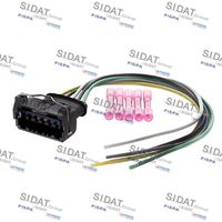 SIDAT 405345 - Material aislamiento tubería: Silicona<br>Versión caja conectores: Caja conectores hembra<br>Cantidad líneas: 2<br>Sección cable [mm²]: 0,5<br>adecuado para tipo carburante: Gasóleo<br>para motortes diesel hasta cilindra: 1500<br>Número de conductores: 2<br>Longitud de cable [mm]: 190<br>Longitud de cable [mm]: 200<br>Material: CuSn (cobre.estaño)<br>Calidad: GENUINE<br>