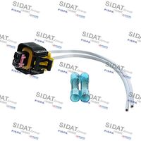 SIDAT 405024 - Longitud de cable [mm]: 190<br>Número de conductores: 2<br>Cantidad líneas: 2<br>Longitud [mm]: 200<br>Sección cable [mm²]: 1,5<br>Lado de montaje: Inyector<br>Material: CuSn (cobre.estaño)<br>Material aislamiento tubería: Silicona<br>para OE N°: *6286769<br>