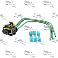 SIDAT 405123 - Longitud de cable [mm]: 180<br>Número de conductores: 3<br>Cantidad líneas: 3<br>Longitud de cable [mm]: 200<br>Material aislamiento tubería: Silicona<br>Material: CuSn (cobre.estaño)<br>