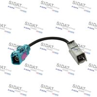 SIDAT 405177 - para artículo nr.: 25178<br>ID del cable: RG174<br>ID del modelo de conector: CODE Z NEUTRAL<br>Cantidad líneas: 1<br>Longitud de cable [mm]: 100<br>Forma del enchufe: Angular<br>ID del modelo de conector: Fakra<br>ID del modelo de conector: GT5<br>