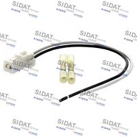 SIDAT 405175 - Longitud de cable [mm]: 135<br>Número de conductores: 2<br>Cantidad líneas: 2<br>Longitud de cable [mm]: 150<br>Forma del enchufe: Angular<br>Material aislamiento tubería: Silicona<br>Material: CuSn (cobre.estaño)<br>Sección cable [mm²]: 0,5<br>