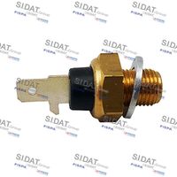 SIDAT 821332 - Código de motor: 2E<br>Código de motor: ADY<br>Código de motor: AGG<br>Código de motor: AKR<br>Tensión de servicio [V]: 12<br>Tipo de sensor: NTC<br>Medida de rosca: M10x1.0<br>Ancho de llave: 13<br>Color: blanco<br>Número de enchufes de contacto: 1<br>