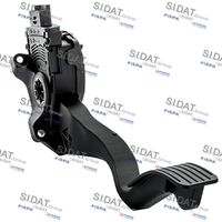 SIDAT 842150 - Cantidad de agujeros de fijación: 3<br>Artículo complementario / información complementaria 2: Revestimiento pedal de caucho<br>Número de enchufes de contacto: 6<br>Vehículo con dirección a la izquierda / derecha: para vehic. dirección izquierda<br>para OE N°: 1601 CW<br>Clase de caja de cambios: Transmisión automática<br>Calidad: GENUINE<br>