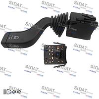 SIDAT 430015 - Equipamiento de vehículo: para vehículos con OBD<br>Tensión [V]: 12<br>Vehículo con dirección a la izquierda / derecha: para vehic. dirección izquierda<br>Función de interruptor combinado: con función limpia y lava<br>Función de interruptor combinado: con función de intervalo de limpieza<br>Versión: .1<br>para fabricante volante: OPEL<br>