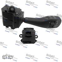 SIDAT 430216 - Función de interruptor combinado: Con función de luz de carretera<br>Función de las luces: con luz estática para curvas<br>Número de conexiones: 3<br>Calidad: OE EQUIVALENT<br>